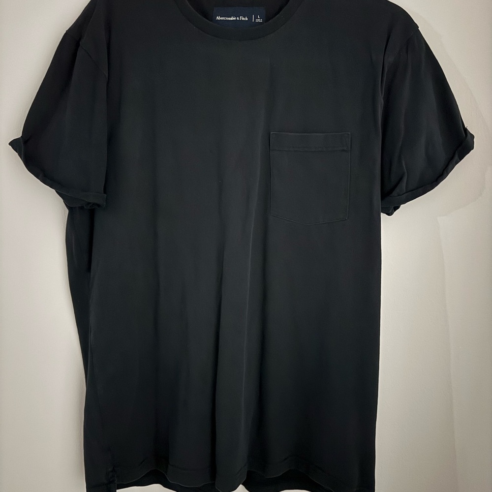 Abercrombie & Fitch black Short Sleeve Tee
